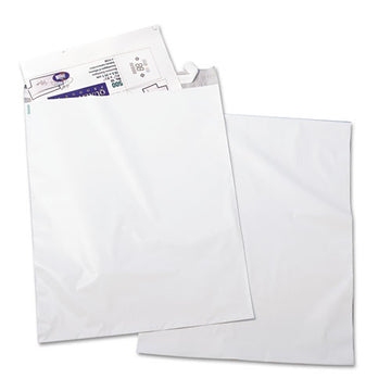 Quality Park™ Redi-strip Poly Mailer, #6, Square Flap, Redi-strip Closure, 14 X 19, White, 100-pack freeshipping - TVN Wholesale